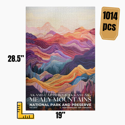 Akami-Uapishk-KakKasuak-Mealy Mountains National Park Puzzle | S09