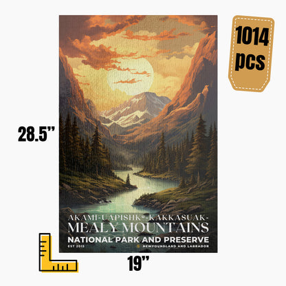 Akami-Uapishk-KakKasuak-Mealy Mountains National Park Puzzle | S07