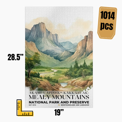 Akami-Uapishk-KakKasuak-Mealy Mountains National Park Puzzle | S04