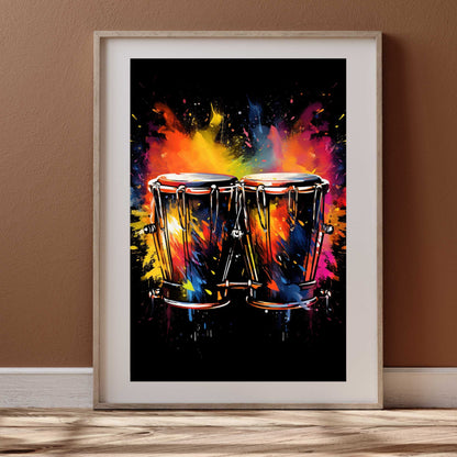 Bongo drums Poster | S01