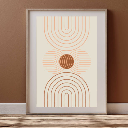 Boho Abstract Poster #07 | S01