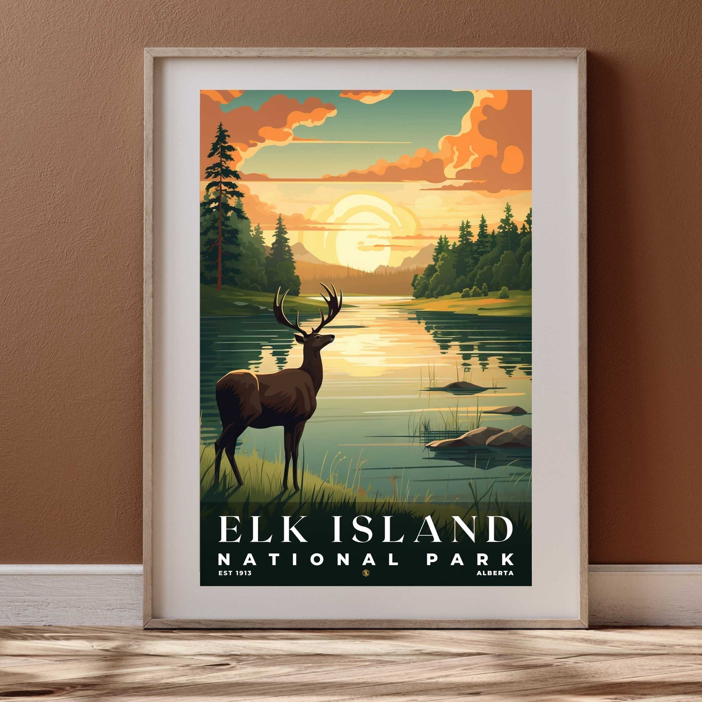 Elk Island National Park Poster | S07