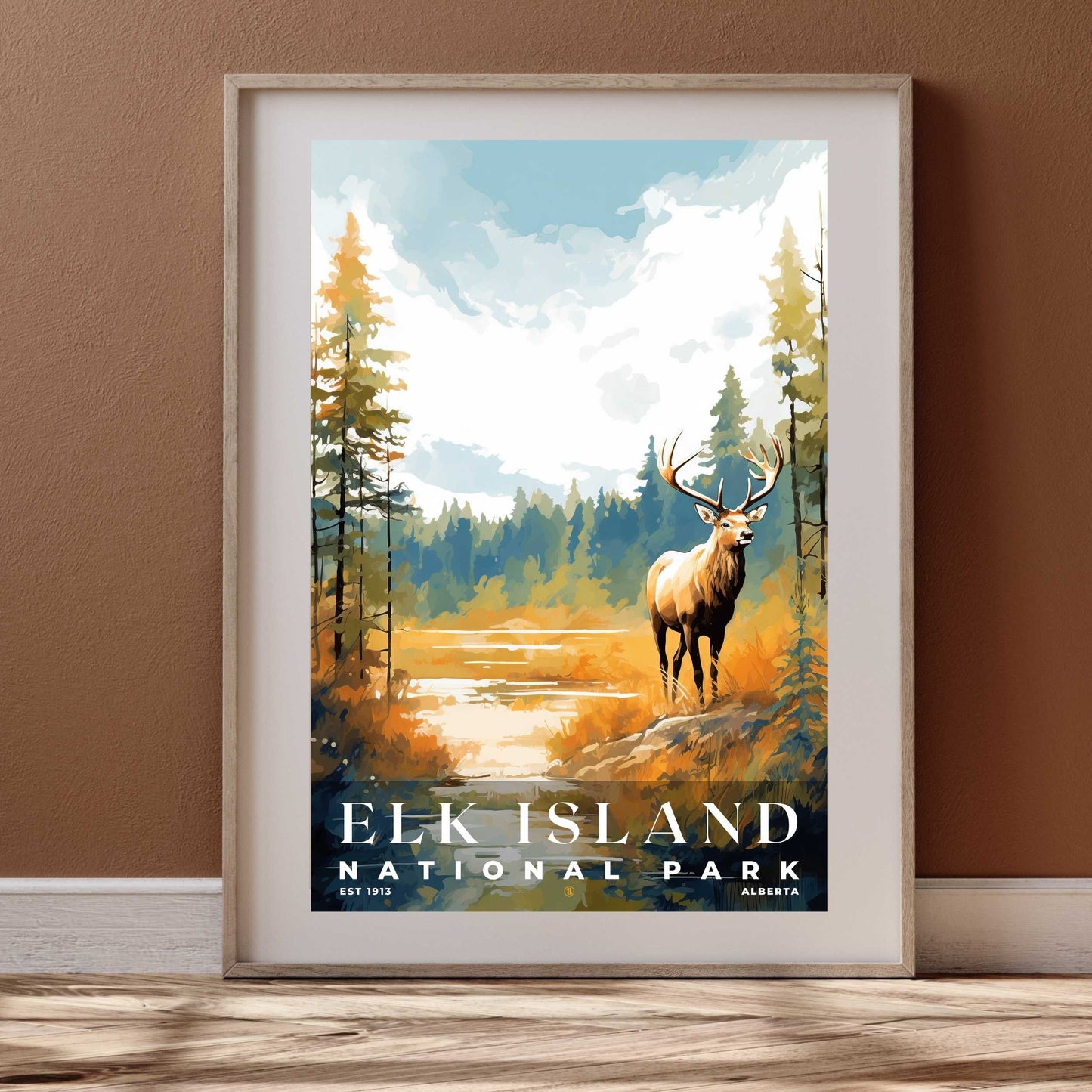 Elk Island National Park Poster | S08