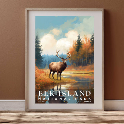 Elk Island National Park Poster | S06