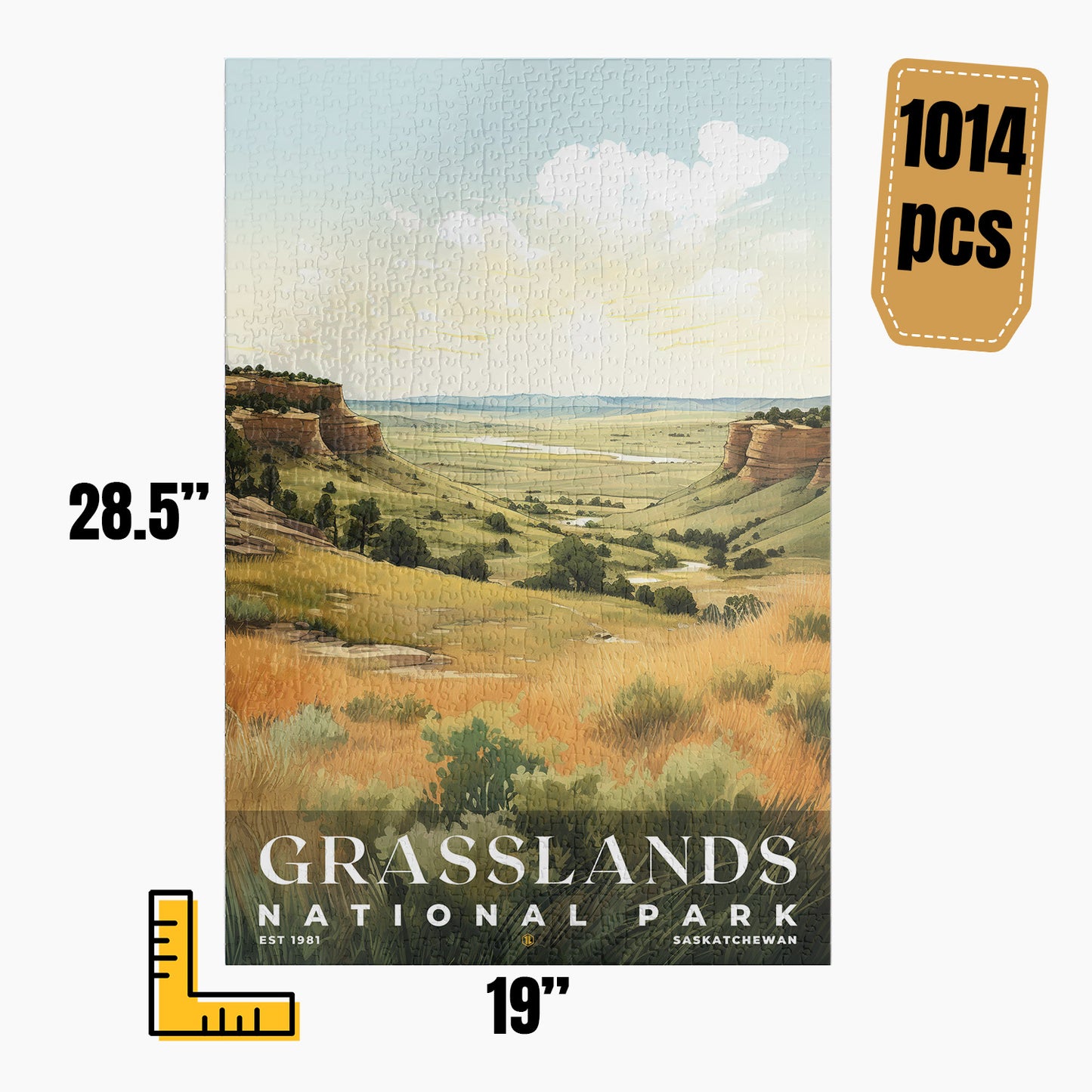 Grasslands National Park Puzzle | S08