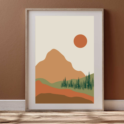 Boho Landscape Poster #30 | S01