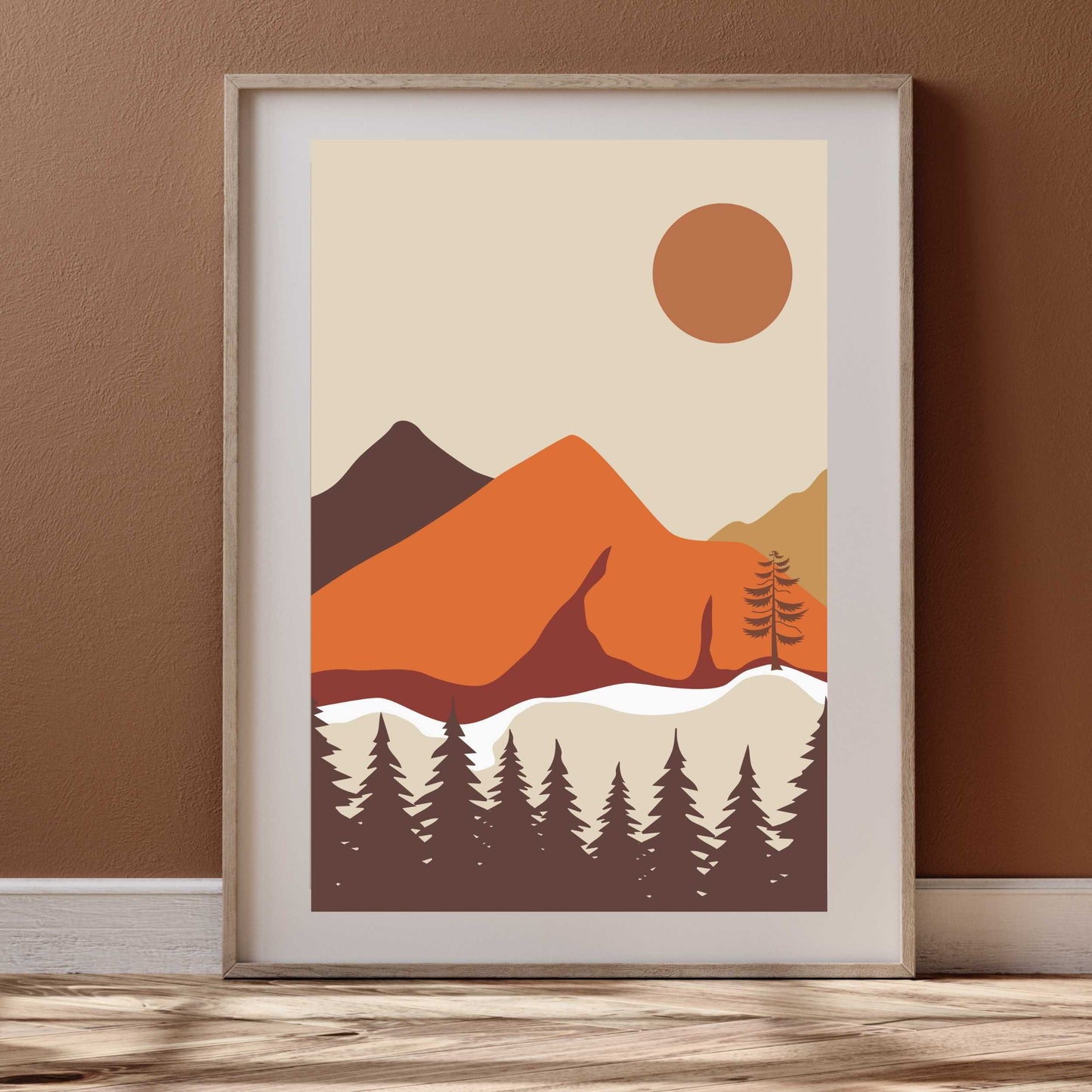 Boho Landscape Poster #07 | S01