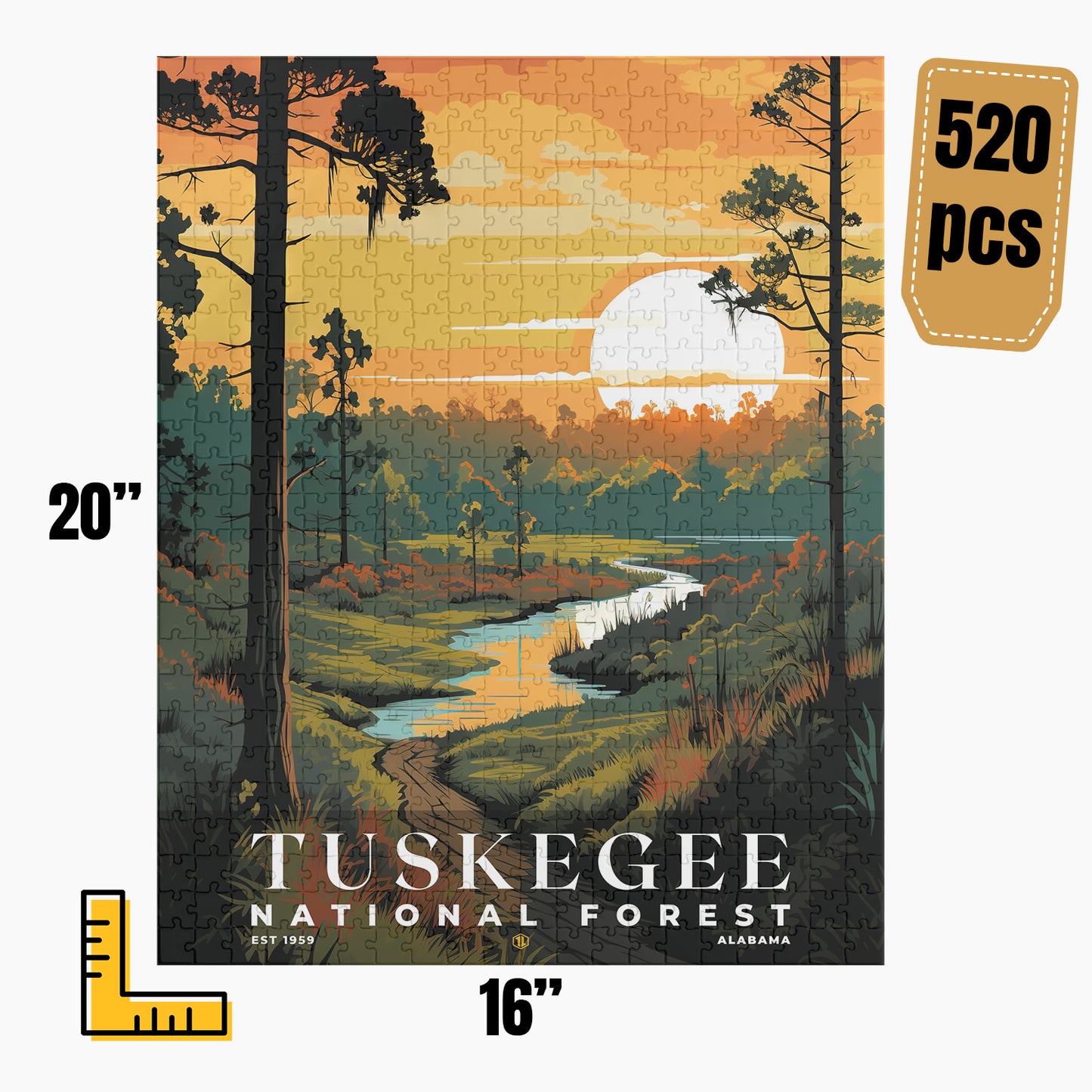 Tuskegee National Forest Puzzle | S01