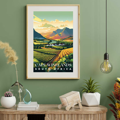 Cape Winelands Poster | S01