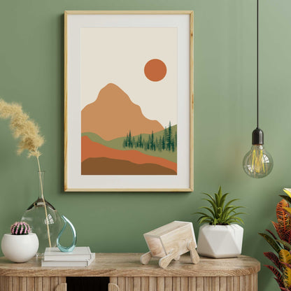 Boho Landscape Poster #30 | S01