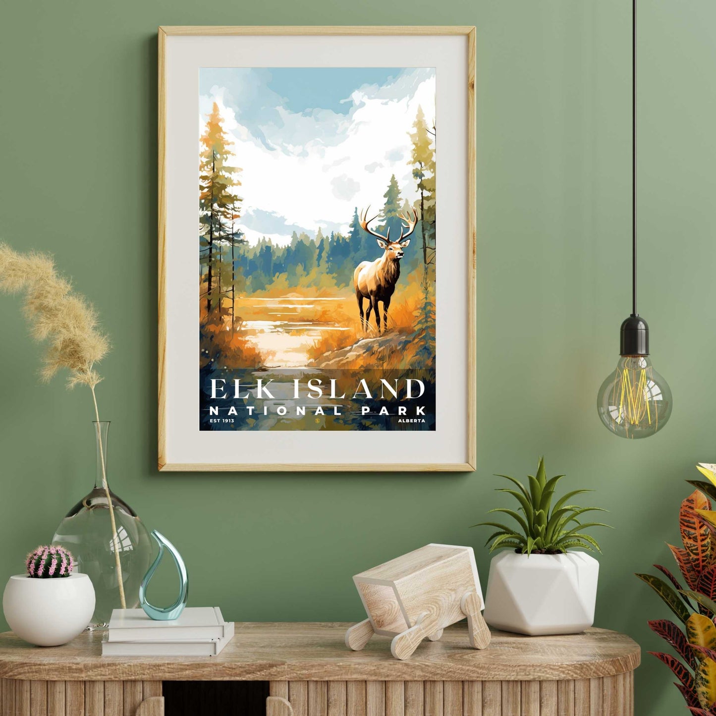 Elk Island National Park Poster | S08