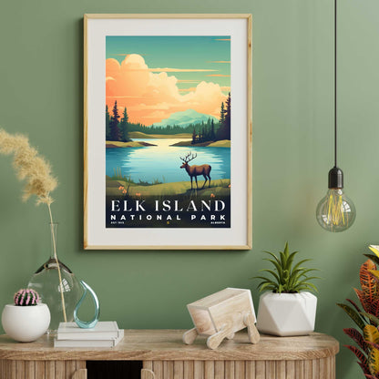 Elk Island National Park Poster | S05