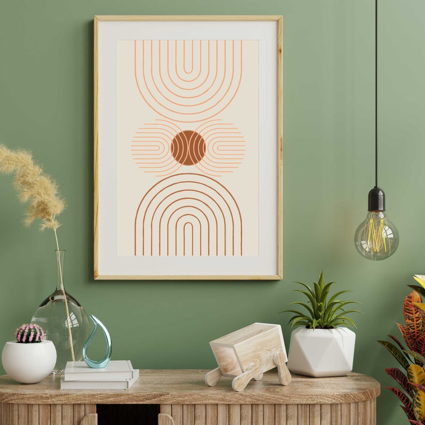 Boho Abstract Poster #07 | S01