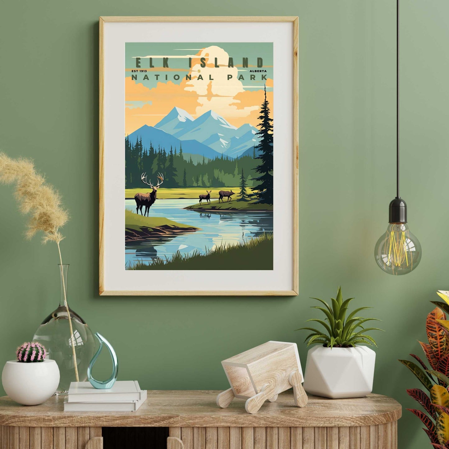 Elk Island National Park Poster | S01