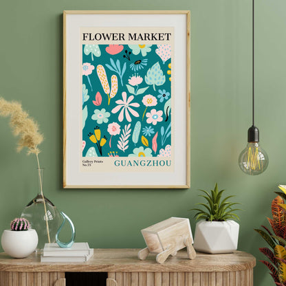 Guangzhou Flower Market Poster | S02