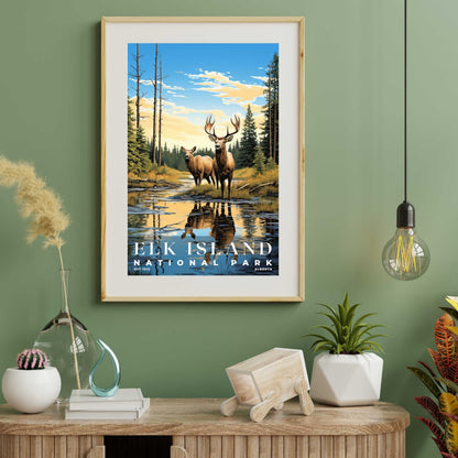 Elk Island National Park Poster | S02