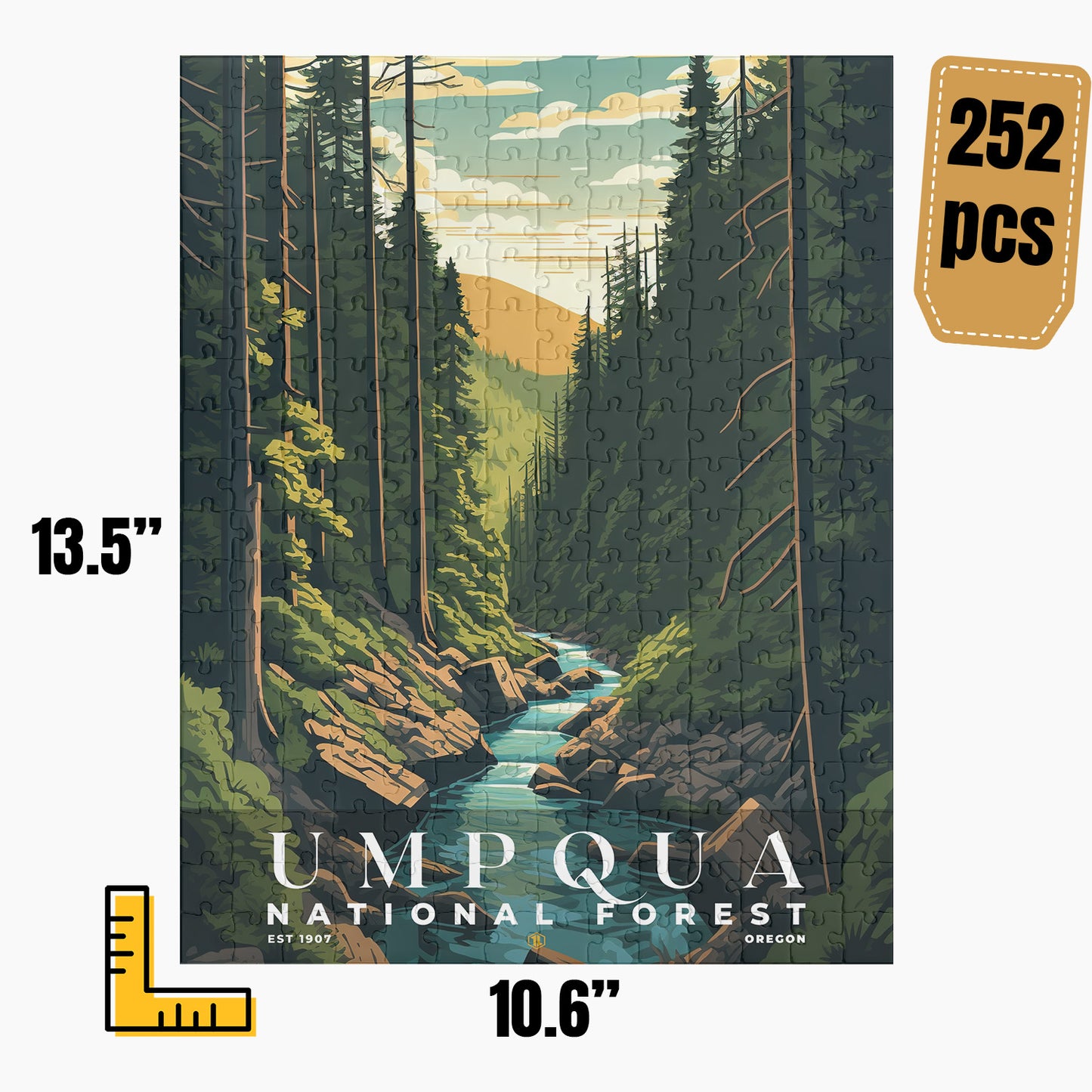 Umpqua National Forest Puzzle | S01