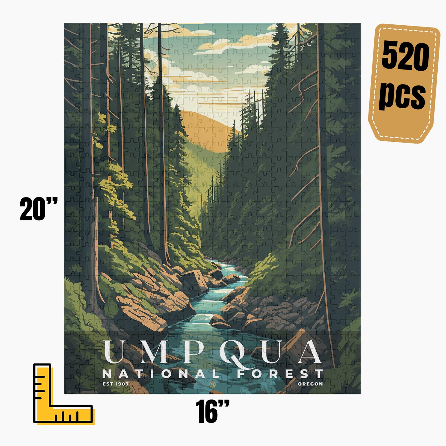 Umpqua National Forest Puzzle | S01