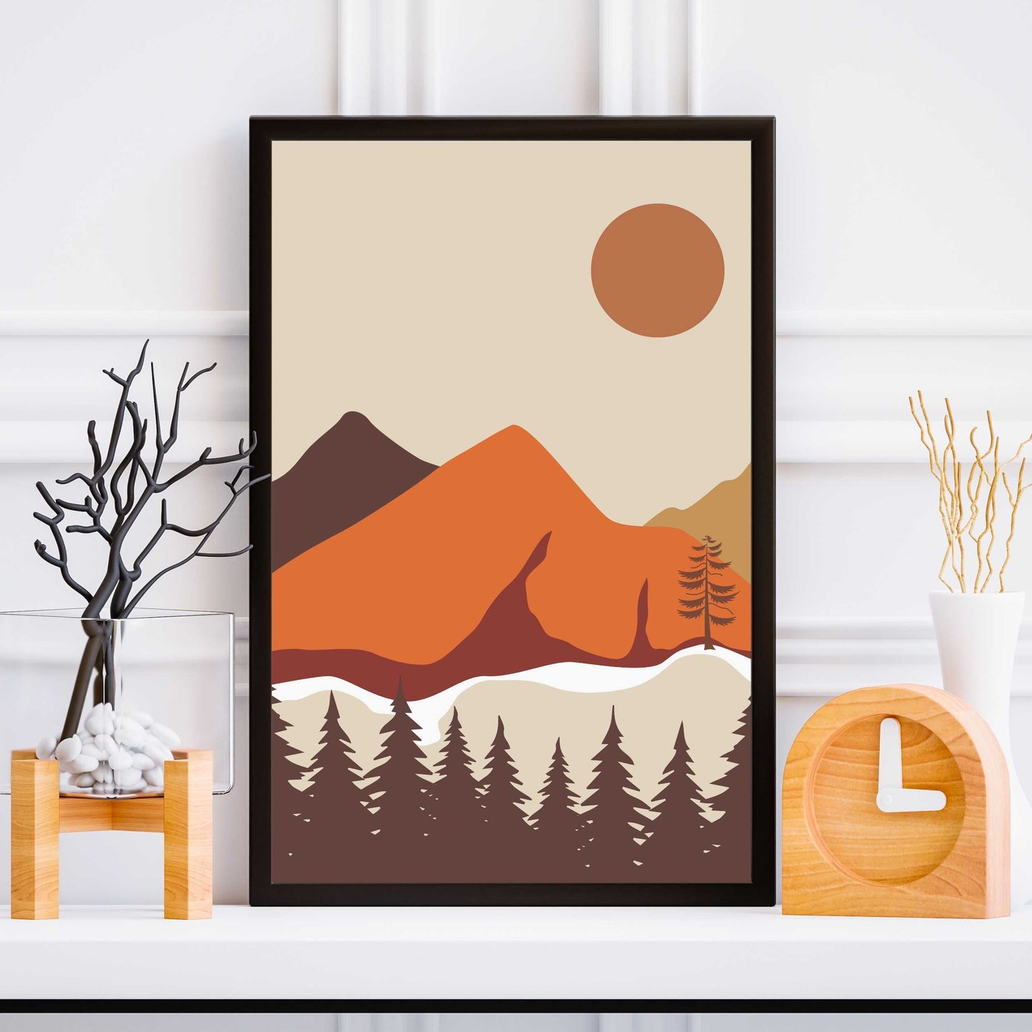 Boho Landscape Poster #07 | S01