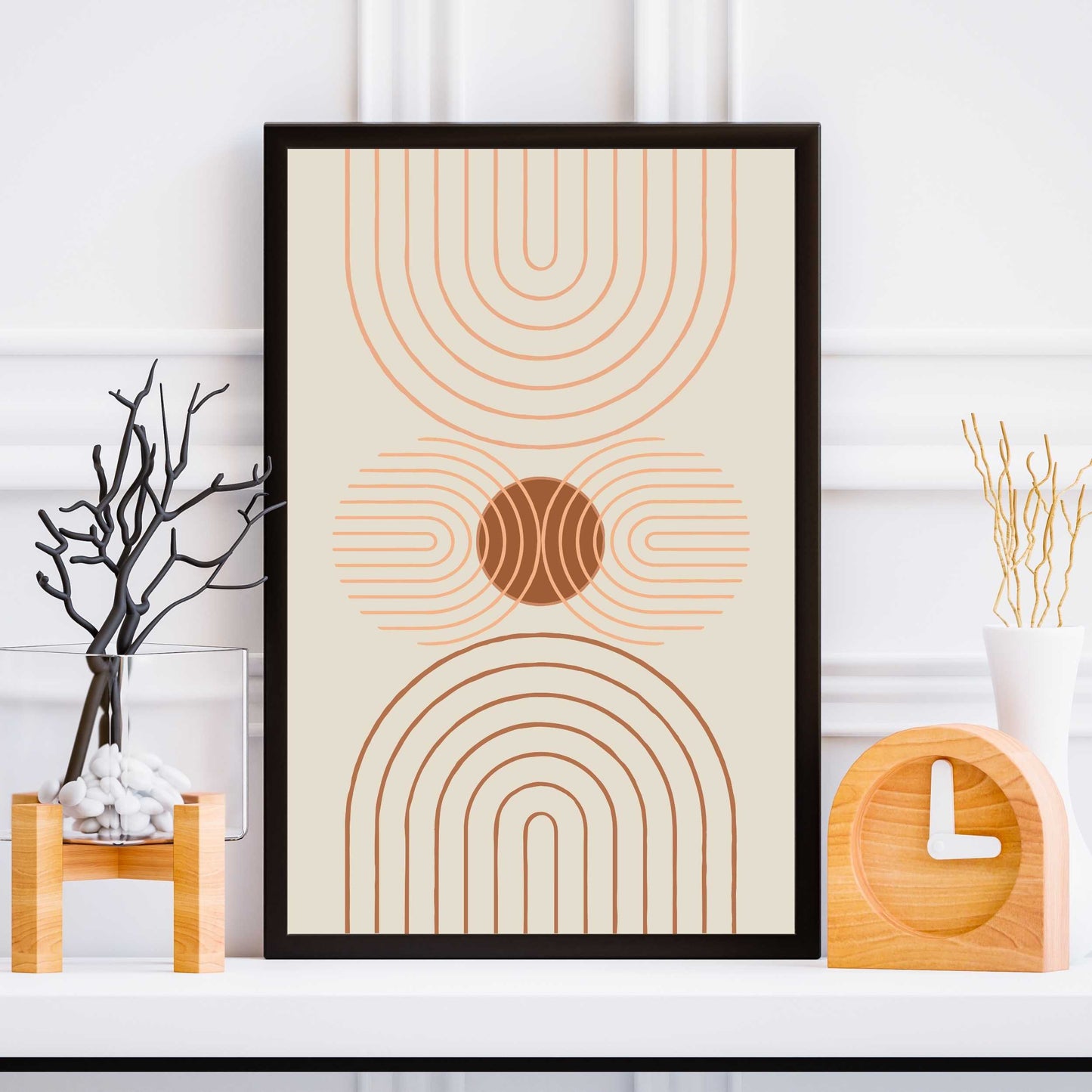 Boho Abstract Poster #07 | S01