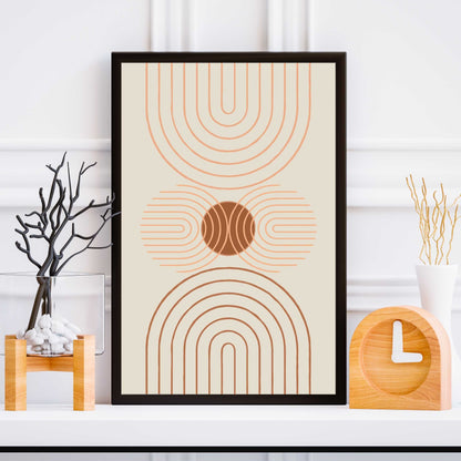 Boho Abstract Poster #07 | S01