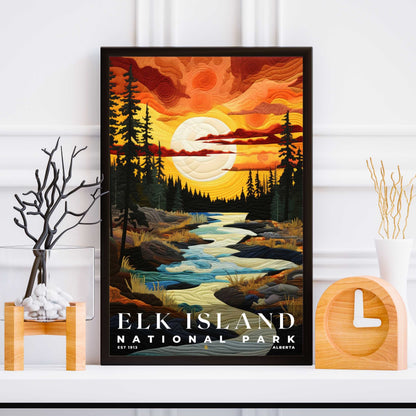 Elk Island National Park Poster | S09