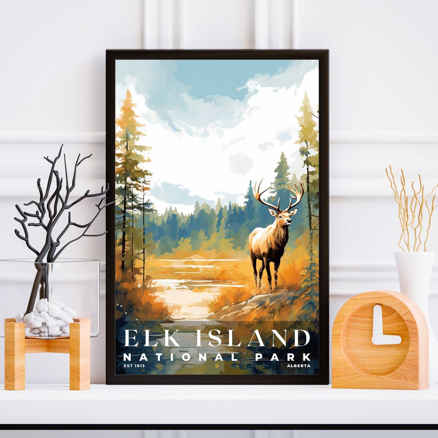 Elk Island National Park Poster | S08