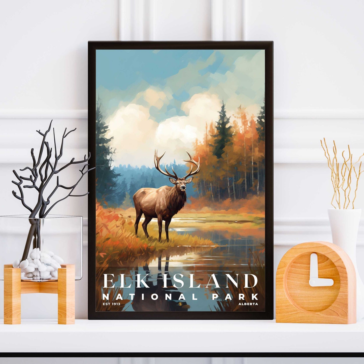 Elk Island National Park Poster | S06