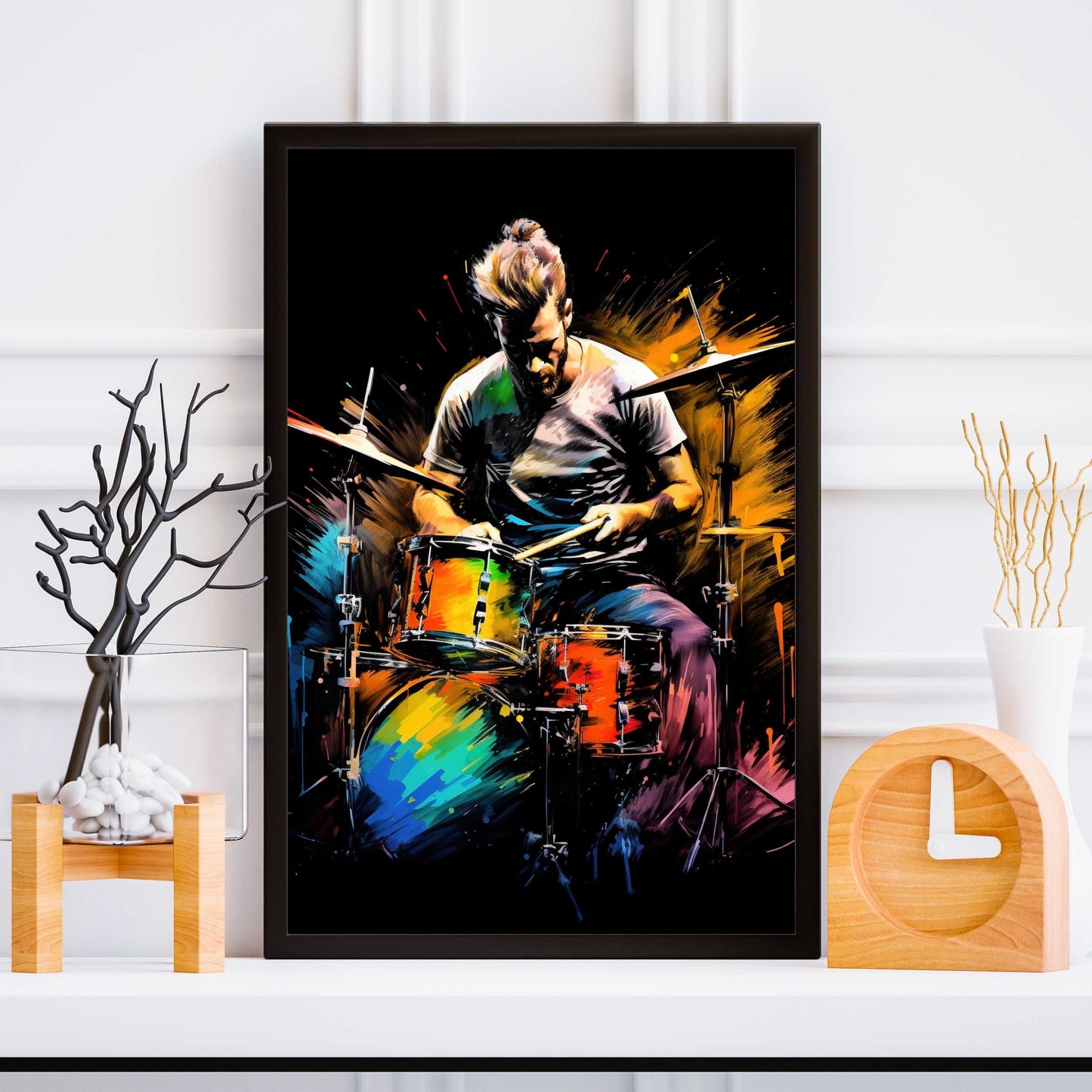 Male Drummer Poster | S01