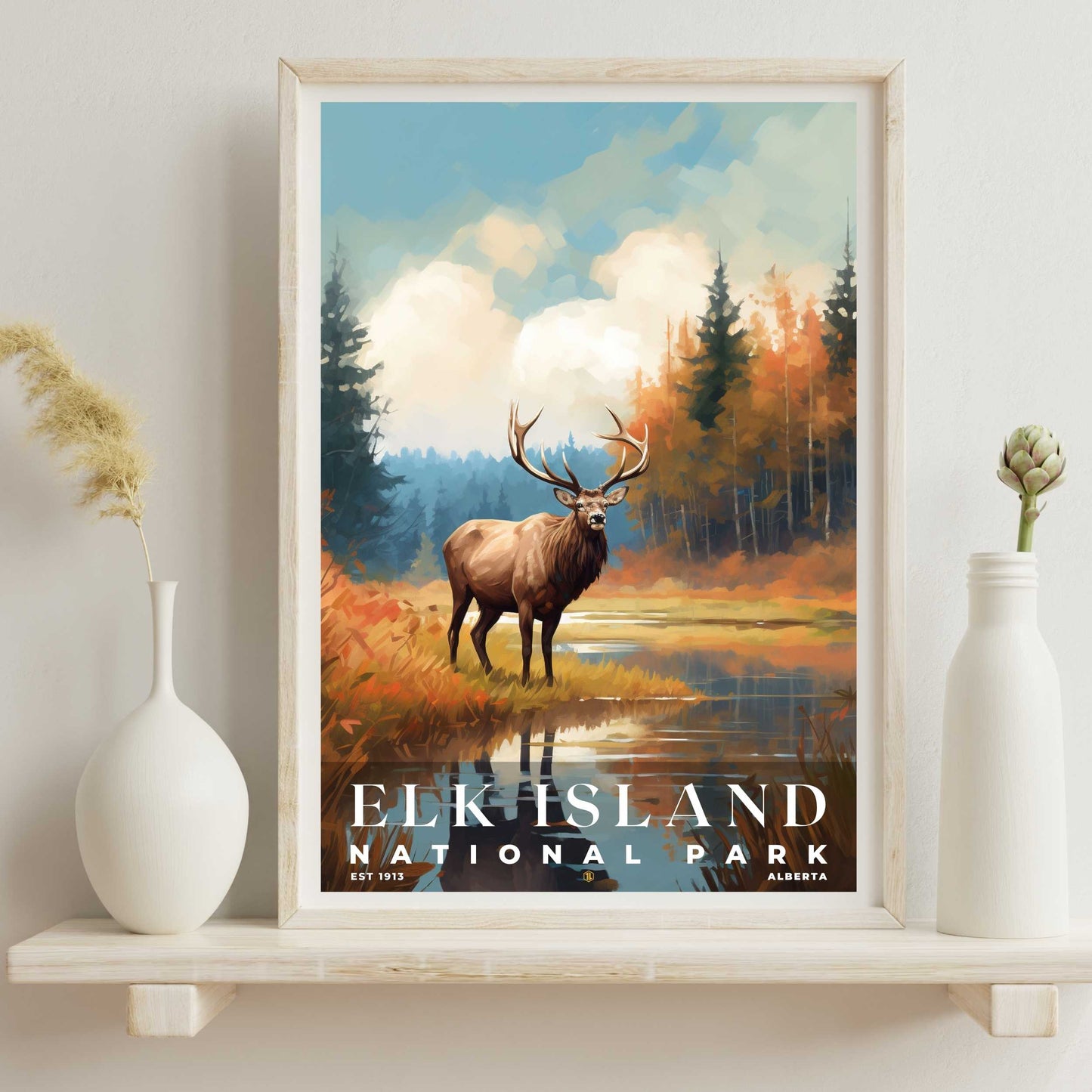 Elk Island National Park Poster | S06