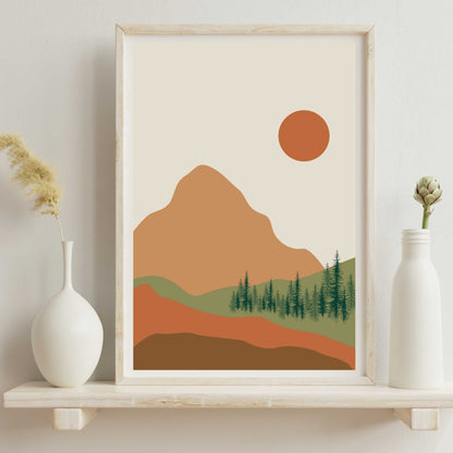 Boho Landscape Poster #30 | S01