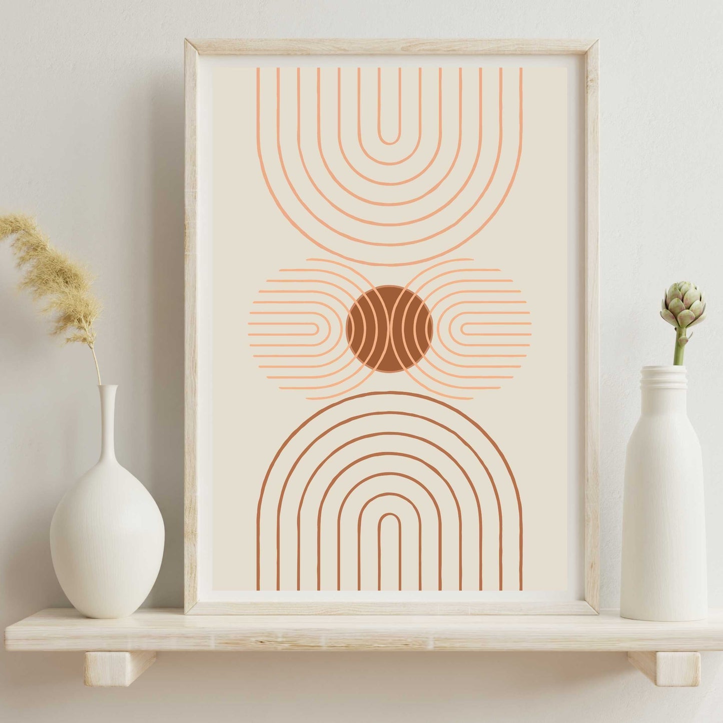 Boho Abstract Poster #07 | S01