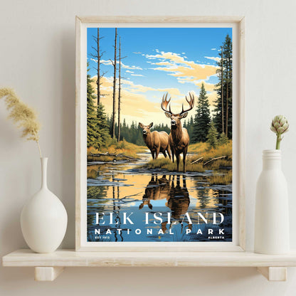 Elk Island National Park Poster | S02
