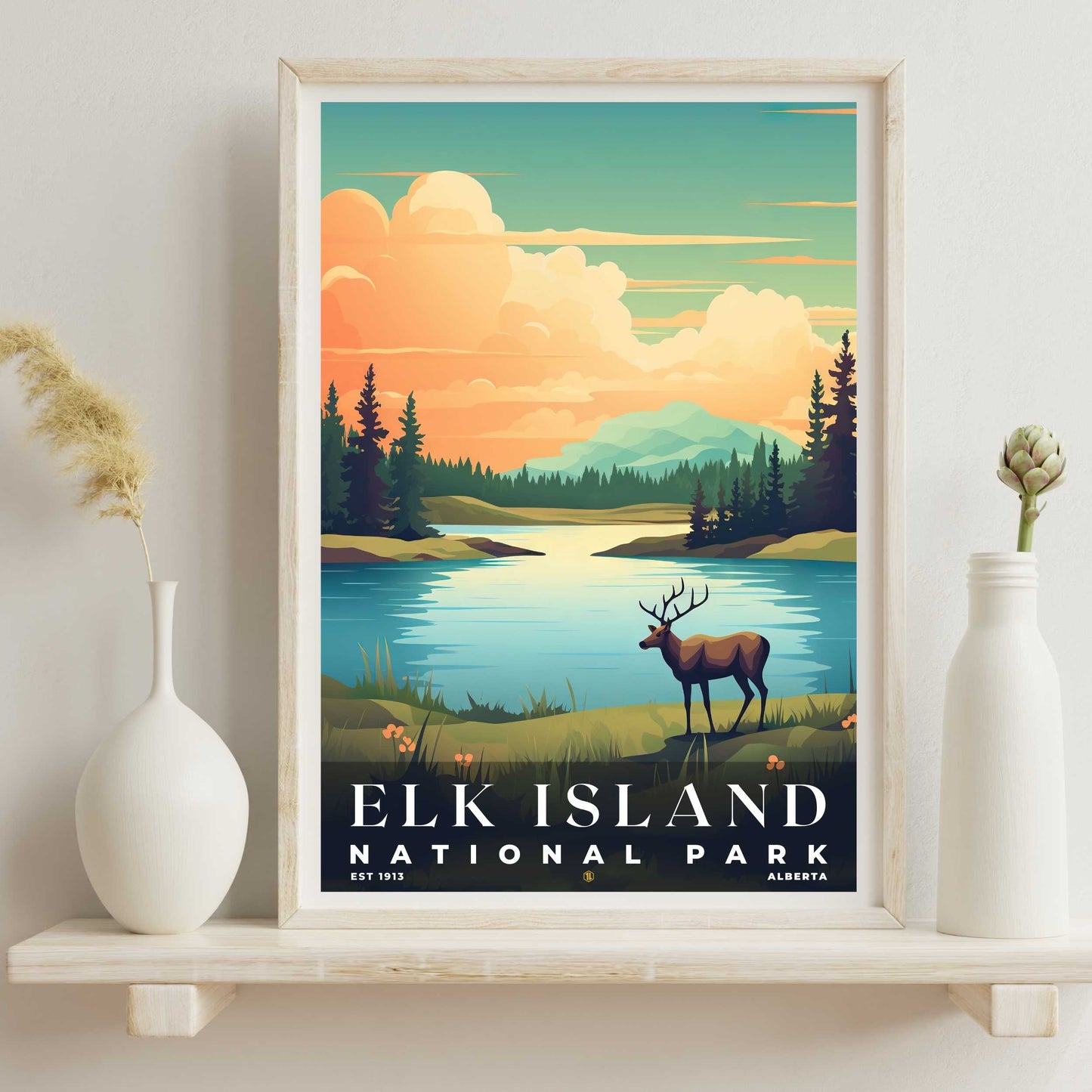 Elk Island National Park Poster | S05