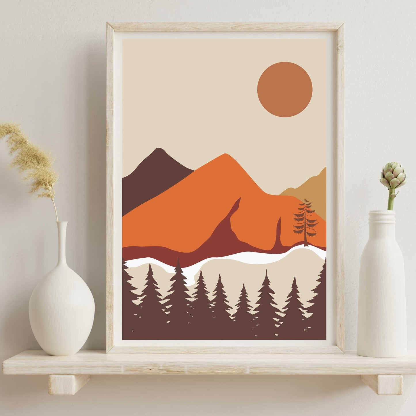 Boho Landscape Poster #07 | S01