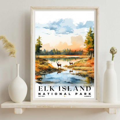 Elk Island National Park Poster | S04