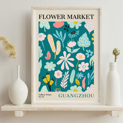 Guangzhou Flower Market Poster | S02