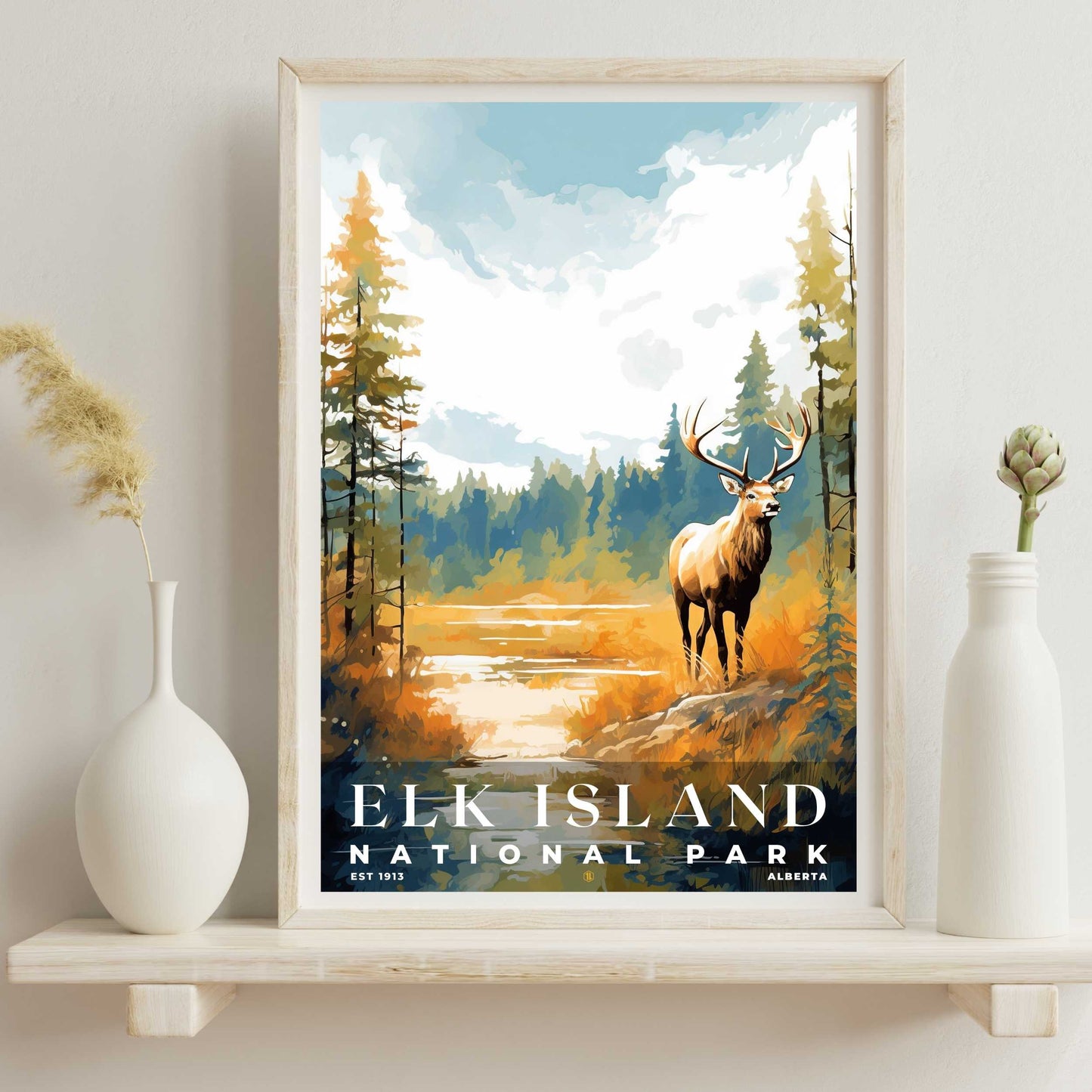 Elk Island National Park Poster | S08