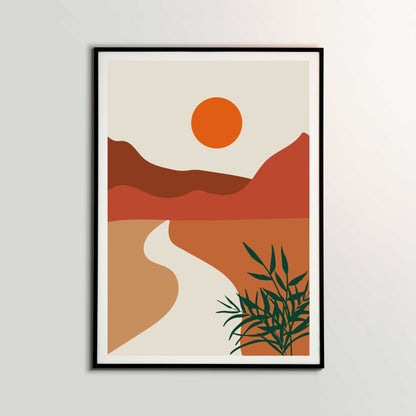 Boho Landscape Poster #08 | S01