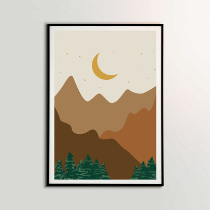 Boho Landscape Poster #31 | S01