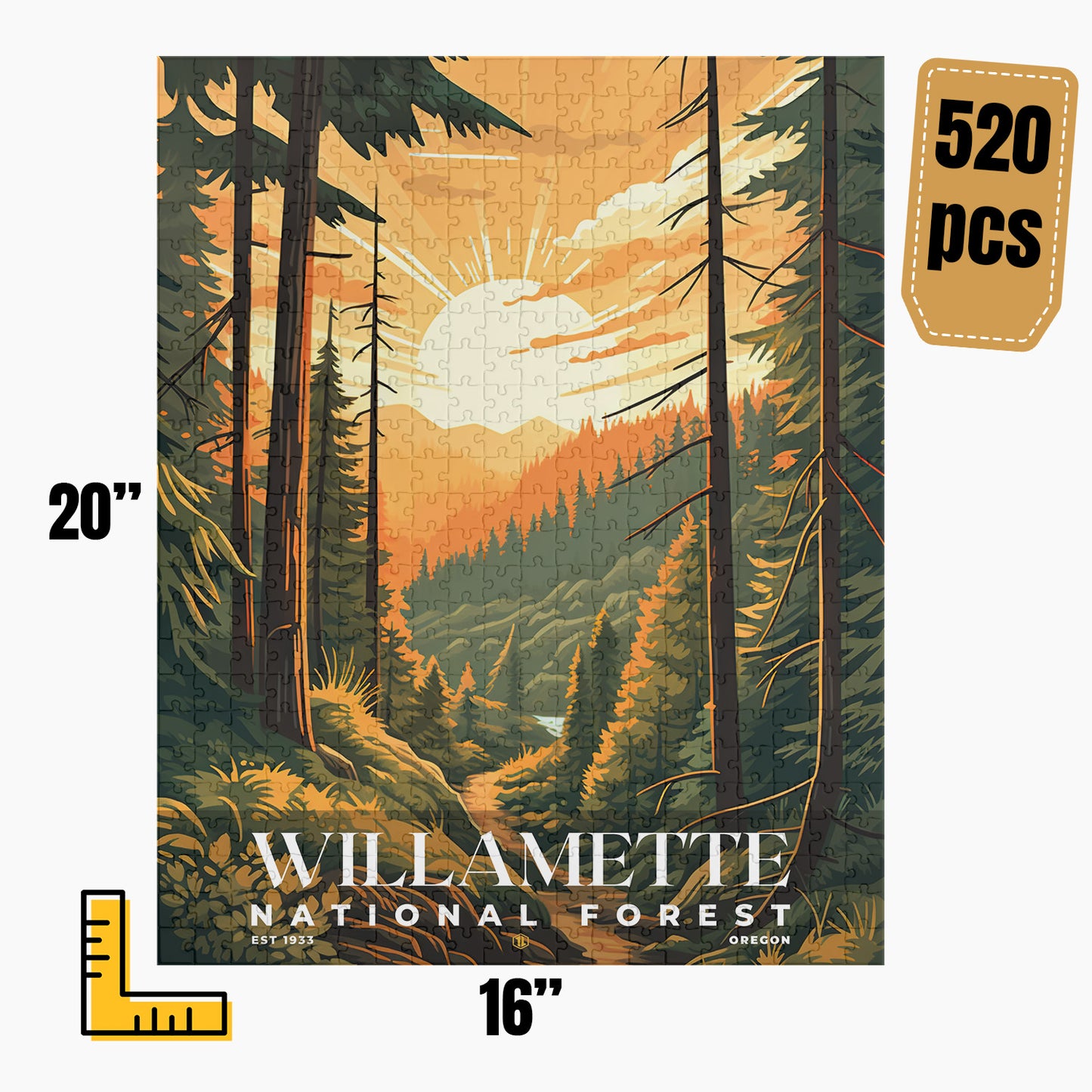 Willamette National Forest Puzzle | S01