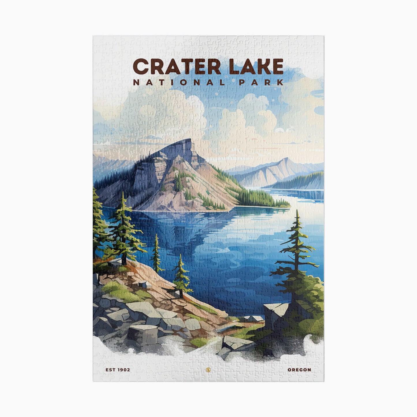 Crater Lake National Park Puzzle | S08