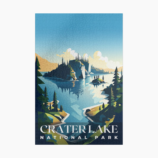 Crater Lake National Park Puzzle | S01