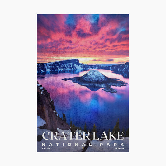 Crater Lake National Park Puzzle | S10