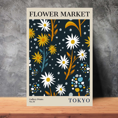 Tokyo Flower Market Poster | S01