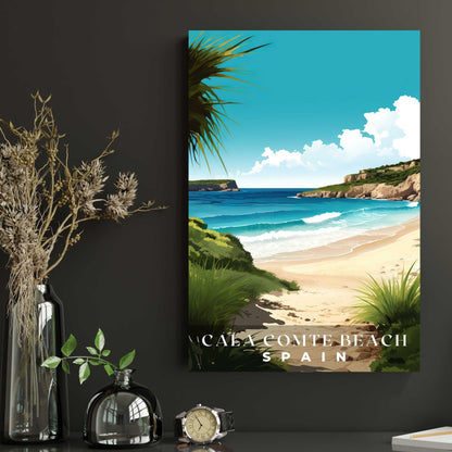 Cala Comte Beach Poster | S01