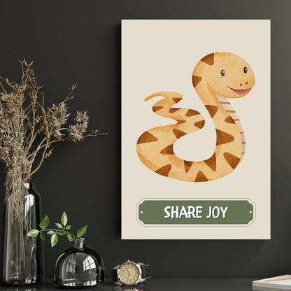 Share Joy Snake Poster | S01