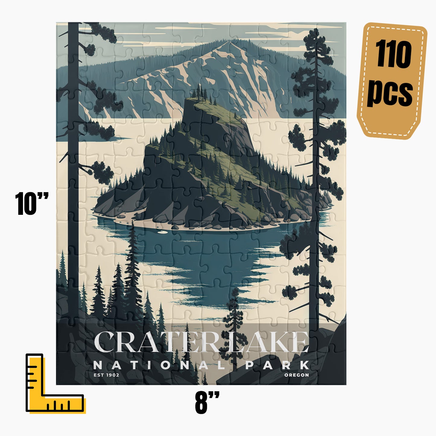 Crater Lake National Park Puzzle | S03