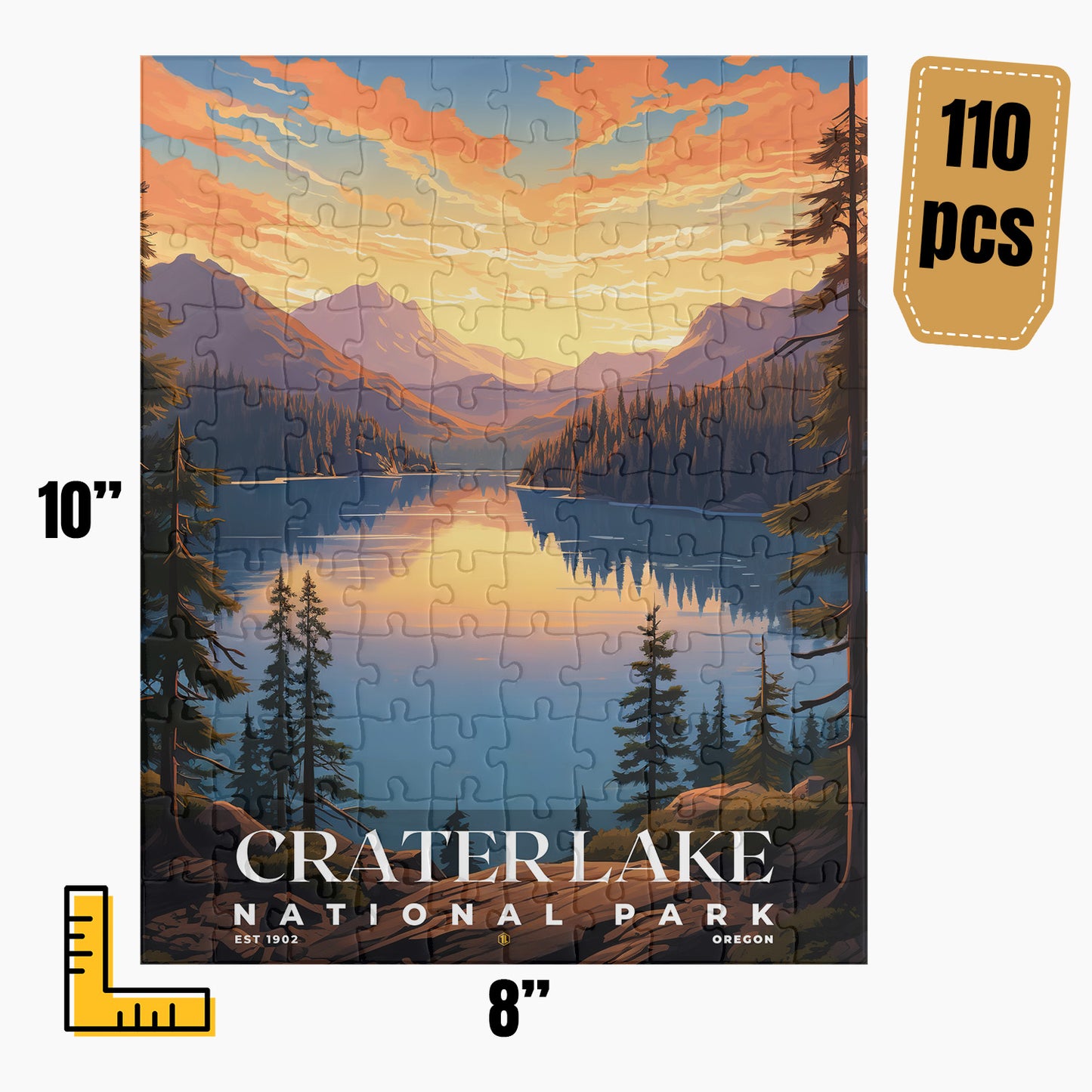 Crater Lake National Park Puzzle | S07