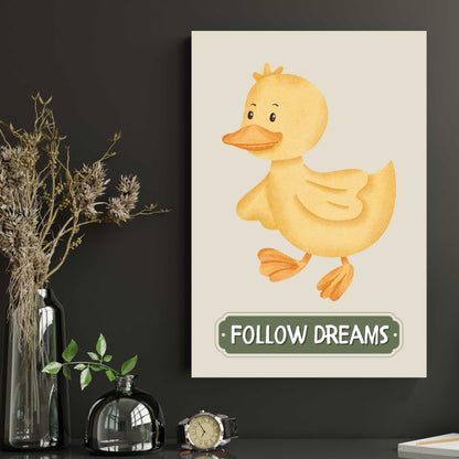 Follow Dreams Duck Poster | S01